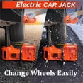 thumbnail image 4 of 5 Ton Electric Car Jack With Impact Wrench And Tire Inflator -Portable Hydraulic Lift For SUVs, MPVs, Trucks And Sedans ,Robust Construction, 4 of 6