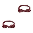 thumbnail image 4 of Redempat Stylish Hairband With Sweat Absorbent Features Stay Fresh And Fashionable Wine Red 2Set, 4 of 6