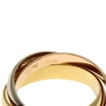 thumbnail image 4 of Pre-Owned Cartier Trinity #48 Ring, 18K Yellow Gold/18KPG/18KWG, Women's, 4 of 9