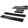 thumbnail image 2 of Jupe Latérale de Voiture, Extensions Rocker 2M, Fentes Universelles Diffuseur Jupe Latérale Kit Diffuseurs, Noir, 2 of 7