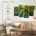 thumbnail image 4 of Elephant Stock Under A Weeping Willow Tree Wall Art - Horizontal Multi Panel Canvas - Living Room Wall Decor - Floral And Botanical Multi Panel - Black And Gray Decor - 24" x 14", 4 of 4