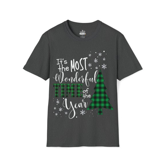 It's the most wonderful time of the year-Christmas Unisex Softstyle T-Shirt