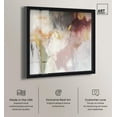 thumbnail image 2 of Painterly Energy Shadowbox Print Neutral Abstract Art by Art Remedy, Black Frame, 20 x 20, 2 of 7