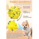 thumbnail image 2 of Pelotas de tenis para perros Moonorange, juguete flotante pequeño y duradero, 4 piezas, 2 of 7