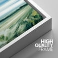 thumbnail image 4 of PixonSign Framed Wall Art Set Pastel Watercolor Sky Countryside Farmland Landscape Canvas Print Nature Wilderness Modern Art Decor Scenic Relax/Calm for Bedroom - 16"x24"x3 Panels White, 4 of 5