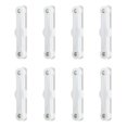 thumbnail image 2 of Neinkie 8Pcs Screen Window Installation Buckle Self-Adhesive Fixing Clips Adjustable Plastic Window Grids Snap Fastener for Kitchen, Bedroom, Office, Workshop, Living Room and Much More, 2 of 7