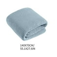 thumbnail image 3 of Fleece Bath Towel - Ultra Absorbent & Quick-Drying, Soft Plush Fabric, Home & Shower Use, Oversized Bath Sheet, Light Blue, JKODE, 3 of 8