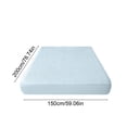 thumbnail image 3 of MMJ Quilted Waterproof Fitted Sheet 150x200cm Cotton Soy Mattress Protector for Bed, 3 of 7