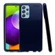 thumbnail image 1 of Funda de Silicon Uso Rudo Atti Rugged Carbon Samsung A52 Azul Marino 1pz Mas Mica 9D, 1 of 8