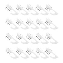 PAMINGONO 100Pcs Square Plastic Picture Hangers for Office Use