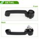 thumbnail image 3 of Reemplazo de manija de portón trasero Unique Bargains No.55395410AH para Jeep Wrangler 2007-2017 Negro ABS 1 Pc, 3 of 6