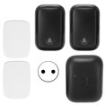 thumbnail image 1 of Wireless Doorbell Set AC110?230V Self Power Generating 1 Receiver 2 Push Button Battery Free Door Bell Kit for Home EU Plug, 1 of 6