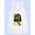 thumbnail image 3 of Botany Portrait I. Racerback Tank Women -Victoria Borges Designs, Female x-Small, 3 of 4
