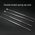 thumbnail image 1 of 2Pcs/Set Ear Pick Double Side Spiral Head Spring Design Stainless Steel Flexible Design Ear Care Tools for Unisex, 1 of 8
