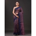 thumbnail image 4 of Geometric Printed Pure Cotton Taant Saree - 25202658, 4 of 5