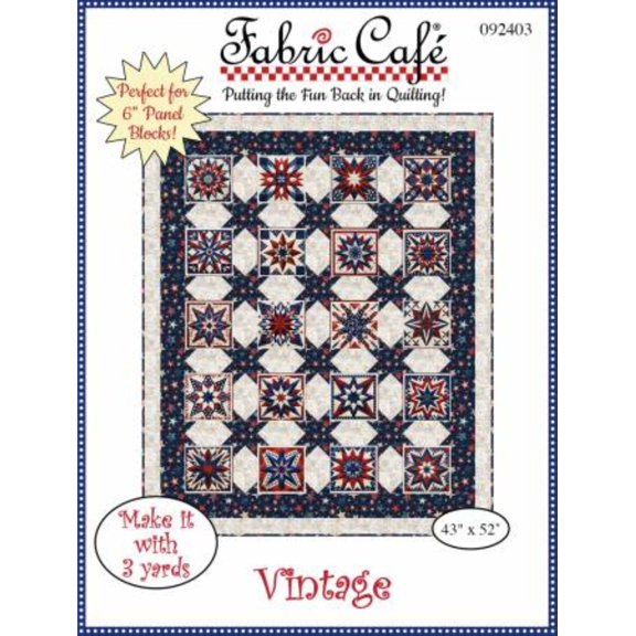 Vintage Individual Pattern by Fabric Cafe