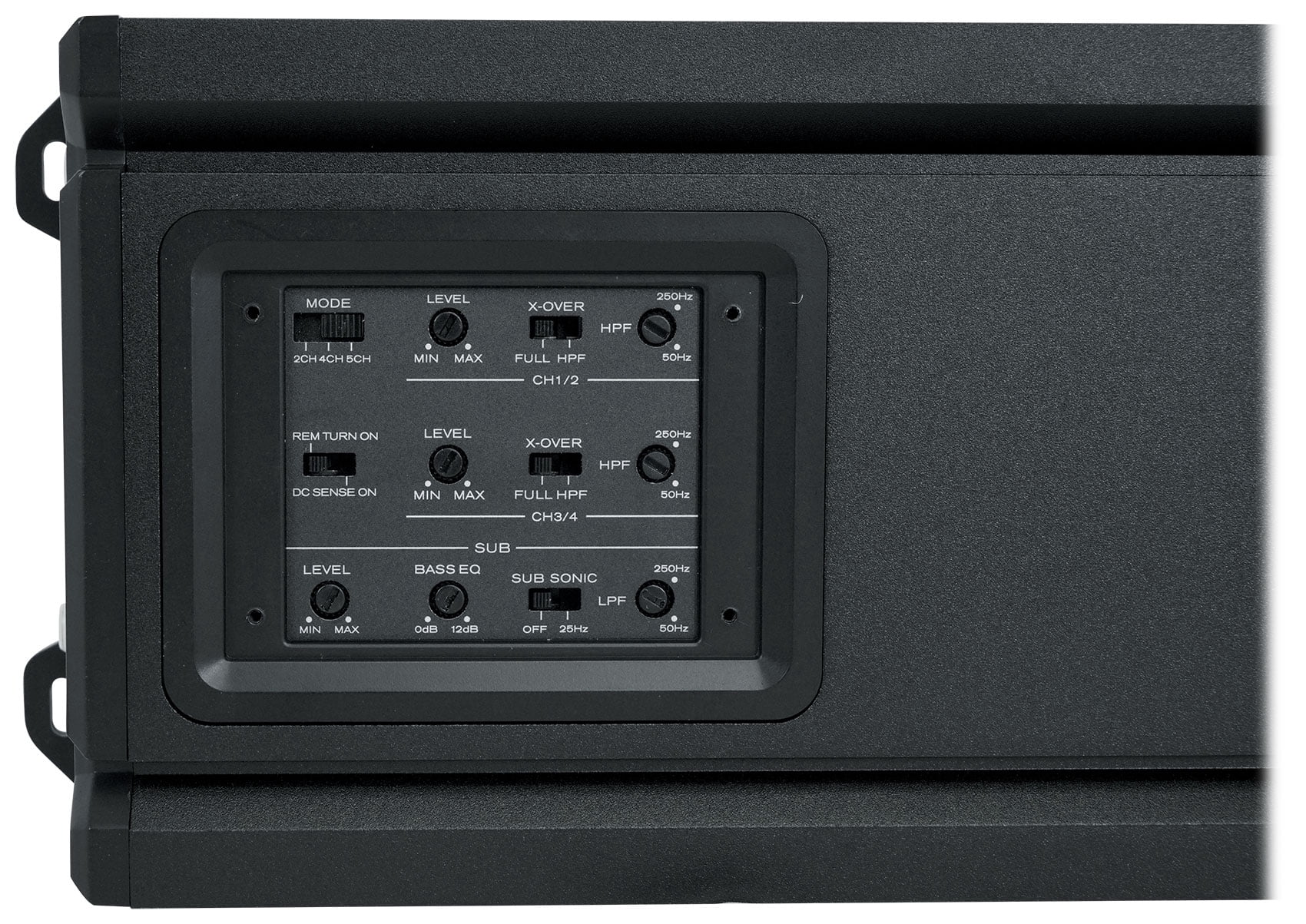 MB QUART RA1-710.5 700w 5-Channel Car Amplifier+Bass Remote+Home Tower Speaker