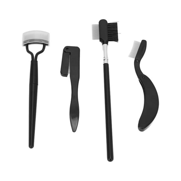 Cepillo de Aseo de Cejas, Herramienta de Maquillaje Liviano Fácil de Agarre de Acero Peinador inoxidable de Cejas Plegable Para Niñas Mujeres