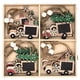 thumbnail image 1 of De Colgantes Colgantes De Madera Para Navidad, Adornos De Coche De Alce De Madera Para Decoración Navideña Diy 12 Uds. Advancent HA045216-02, 1 of 6