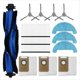 thumbnail image 1 of Repuesto para Accesorios Loorow AT800 Robot Aspirador 3 en 1 Cepillo Principal Cepillo Lateral Filtro Almohadilla de Fregona Bolsa para Polvo, 1 of 5