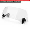 thumbnail image 4 of Universal Adjustable Clip On Windshield Extension Wind Deflector Clear, 4 of 5