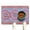 White-88, variant on Dog Food Mat Featuring Decorative Art Sacred Symbolic Design, Durable Waterproof Absorbent Non-Slip Pet Feeding Mat
