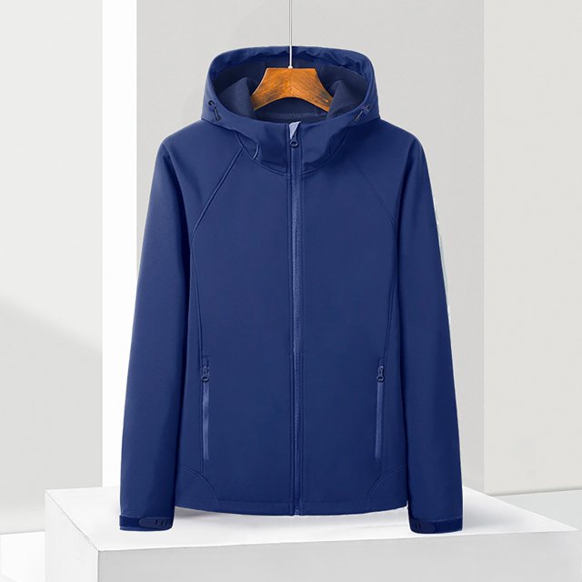 Veste Imperméable pour Hommes - Coupe-Vent à Capuche pour Extérieur, Manteau de Sport Chaud pour Usage Quotidien Décontracté, Imperméable pour Randonnée Camping