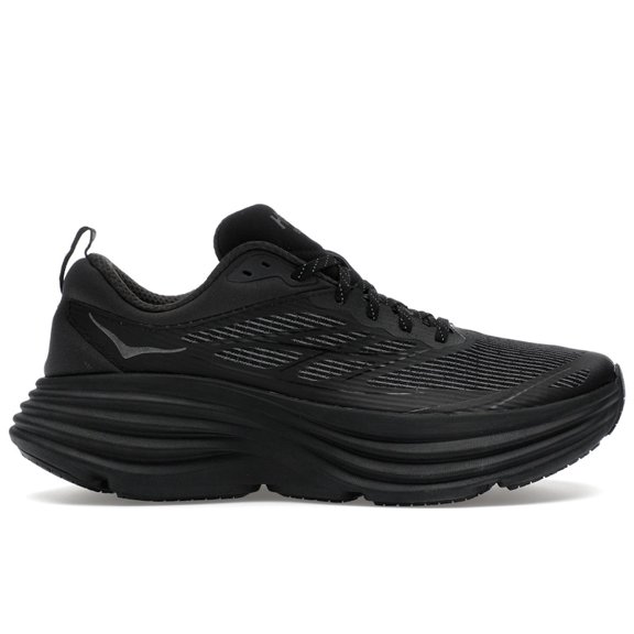 Hoka One One Men's Bondi 8 Caged Stealth/Tech Black Shoes, from StockX