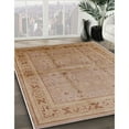 thumbnail image 2 of Ahgly Company Indoor Rectangle Mid-Century Modern Chocolate Brown Oriental Area Rugs, 2' x 5', 2 of 6