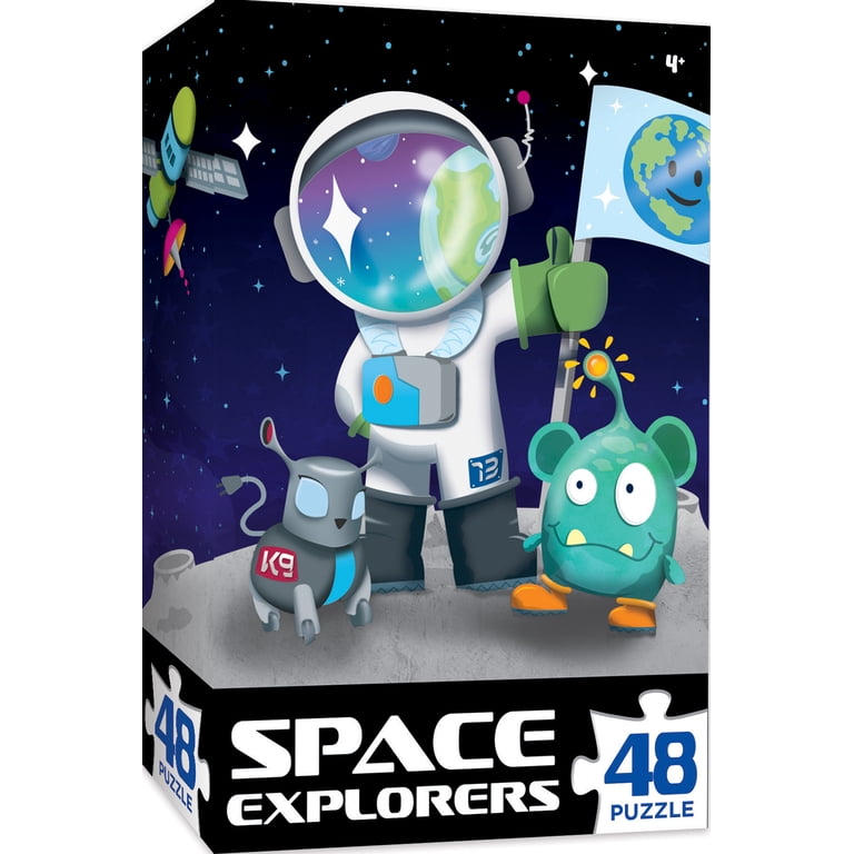 Space 48 Pieces Interlocking Jigsaw Puzzle for Kids - Walmart.com