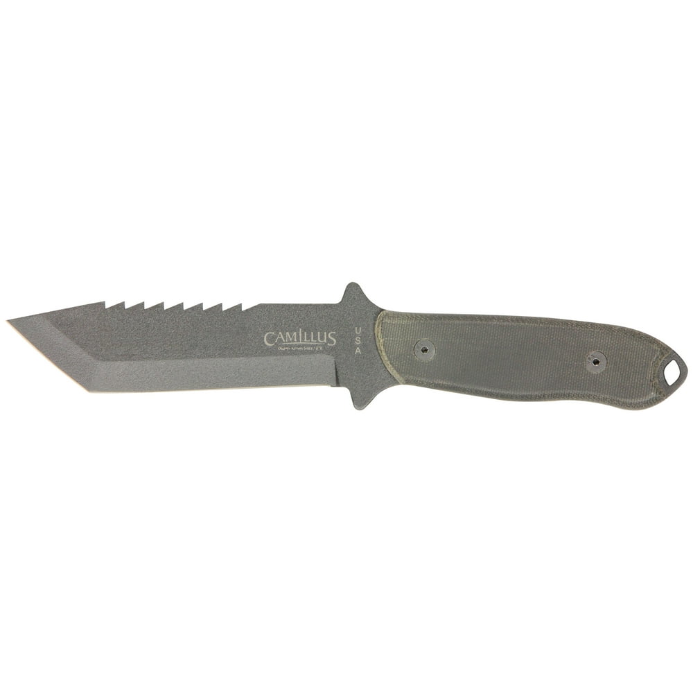 Camillus 10.25" Heathen Fixed Blade Knife with Kydex Sheath Walmart