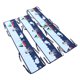 thumbnail image 5 of Circunferencia de la cuna Estampado lindo Transpirable Tira sólida A prueba de golpes Juego de almohadillas protectoras suaves para niños Niñas Tipo 2, 5 of 9