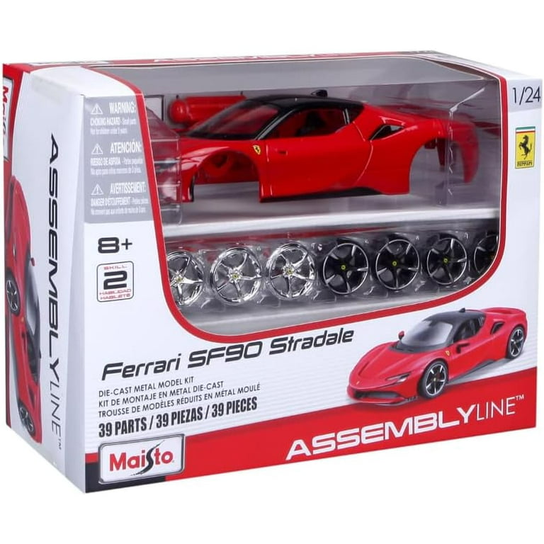 Maisto Ferrari SF90 Stradale Kit, 1:24, Assorted Designs and