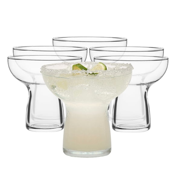 Libbey Stemless Margarita Glasses, 10.25-ounce, Set of 6