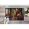 thumbnail image 2 of Carolines Treasures DAC4127JMAT 24 x 36 in. Unisex Irish Wolfhound & Santa Claus Doormat, 2 of 5