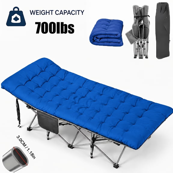 Heavy duty portable foldable baby crib with additional plush mattress, lightweight frame, quick folding design,perfect for outdoor exploration, camping, hiking, fishing, festivals, backyard napping,