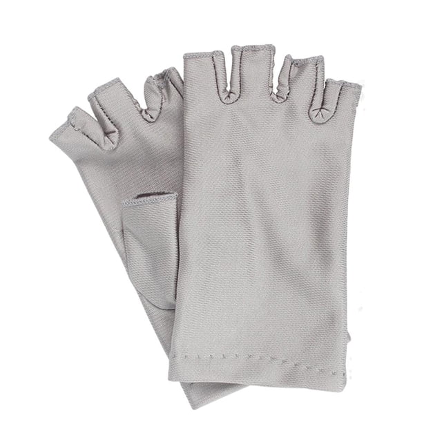 Guantes de Protección Zulema para Uñas de Radiación Gris Claro