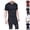 Black, variant on DJDLJWCJ Mens T Shirts Casual Lightweight Loose Classic Tee Short Sleeve Shirt for Men Outdoor Muscle Gym Tops, Dark Blue M