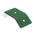 thumbnail image 3 of Basking Platform, Acrylic Simulation Green Grass Tortoise Resting Terrace  Ramp  Ladder Tortoise Climbing Ladder For Aquarium Fish, 3 of 8
