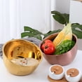 thumbnail image 1 of EIMELI EIMELI Quick Drainage Rice Strainer Bowl Convenient 304 Stainless Steel Space Saver Washing Drain Baskets Kitchen Tool, 1 of 9