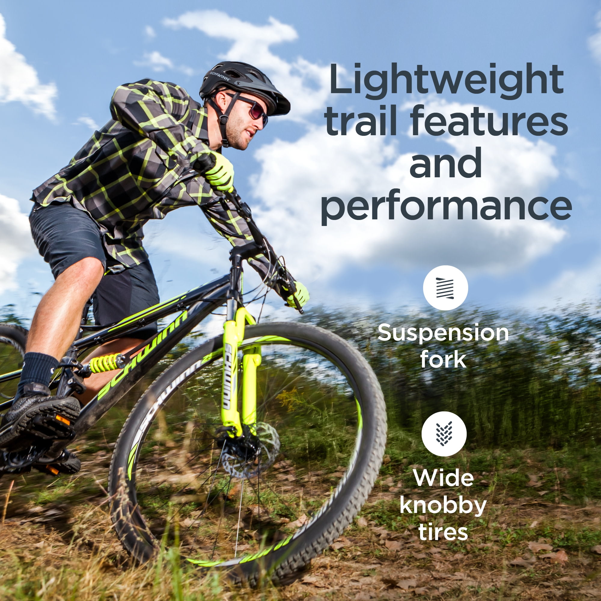 Schwinn Traxion Full Suspension Mountain Bike, 29-Inch Wheels, 24 Speed, Grey
