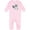 AD-Pink, variant on Cute Woodland Animal Raccoon Baby Romper Coveralls