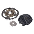 thumbnail image 2 of 410 76 Link Chain, Steel Perfect Fit  420 14 Tooth Sprocket  For Bike, 2 of 8