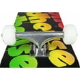 thumbnail image 2 of Birdhouse Beginner Triple Stack Skateboard Complete Black Rasta 8, 2 of 2