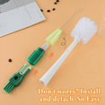 thumbnail image 5 of 5 in 1 Water Bottle Brushes for Cleaning, Easily Cleans the Cup Mouth, Lid, Bottom, and Straw, Bottle Cleaning Tools, 5 of 7