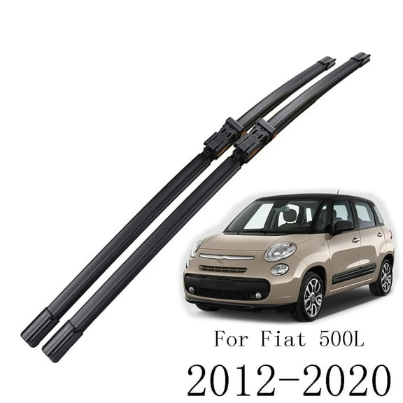 For Fiat 500L 2012-2020 Front Windshield Wiper Blades Set 26"15"
