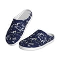 thumbnail image 2 of Lsque Hawaiian Style Pattern Womens Comfort Cotton on Scuff With Memory Foam and Anti-skid Sole Slipper-40/41, 2 of 7