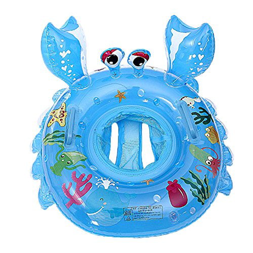 Kids Baby Inflatable Float Seat Boat Shade Toddler Swimming Pool Ring SwimSimple 