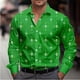 thumbnail image 4 of Camisa informal con estampado de cebra y leopardo para hombre, camisa con estampado 3D, para vacaciones en la calle, con solapa, manga larga, elástica, talla 5XL, 2024, 4 of 5