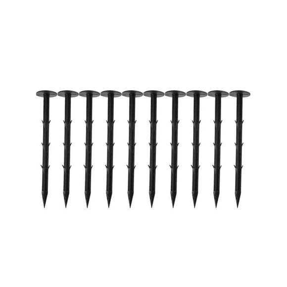 garden anchor 10 Pcs PP Garden Stakes Heavy duty lightweight Tent Pegs for Camping Hiking Canopy Gardening Trip